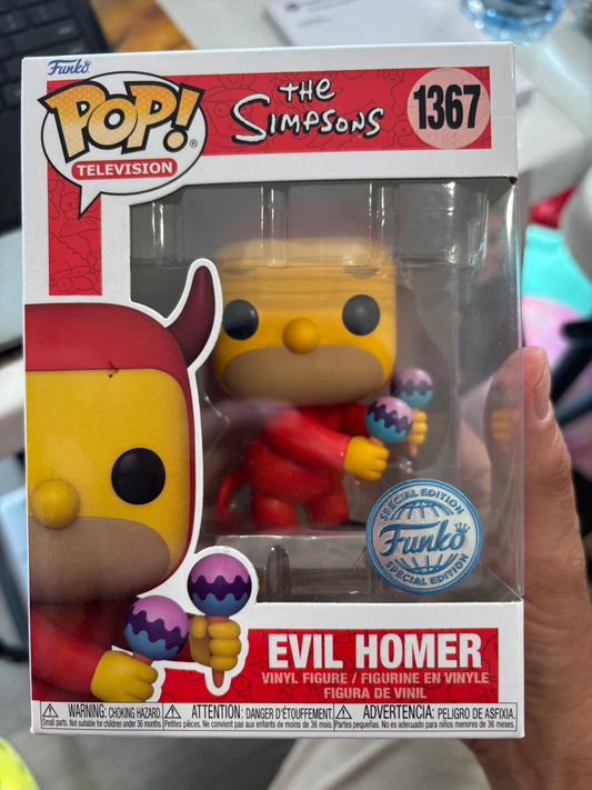 Funko Pop! Simpsons - Evil Homer #1367 Shared Exclusive