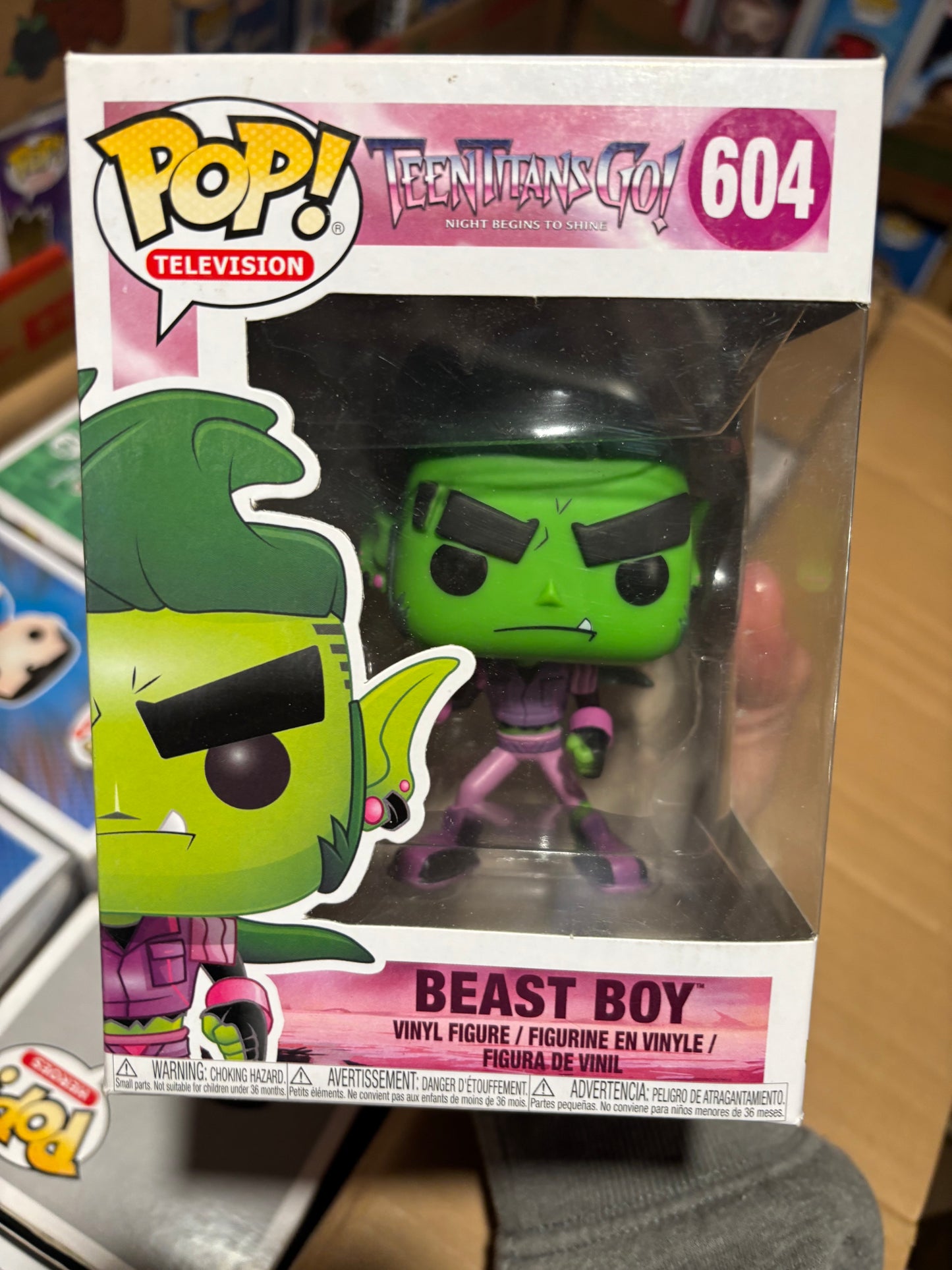 Dc Funko Pop : Teen Titans Go : Beast Boy #604