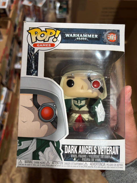 Funko Pop! Warhammer: Dark Angels Veteran #501
