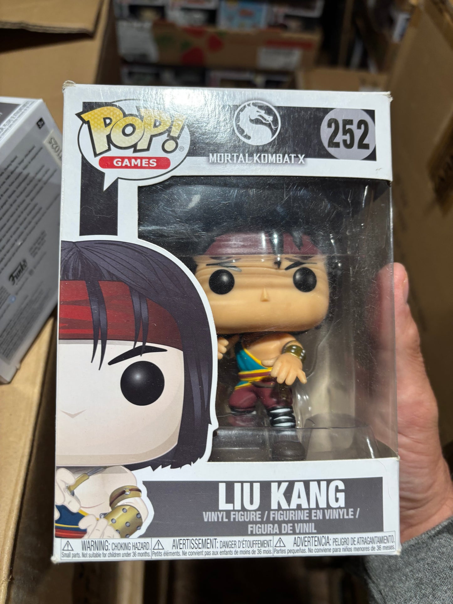Funko Pop! Mortal Kombat :  Liu Kang #252