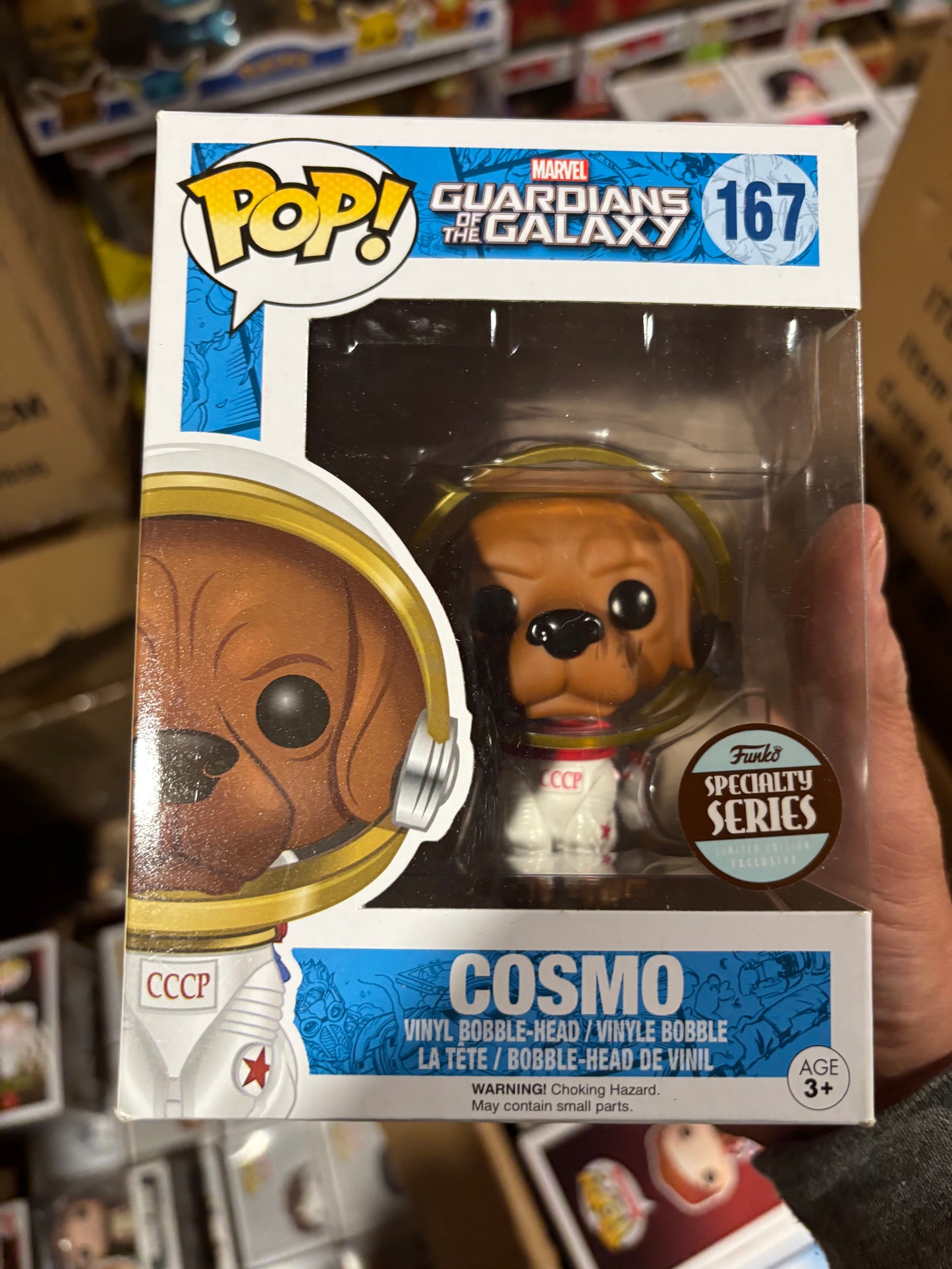 Funko Pop! Marvel:  Cosmo Specialty Series exclusive Guardians of the Galaxy #167