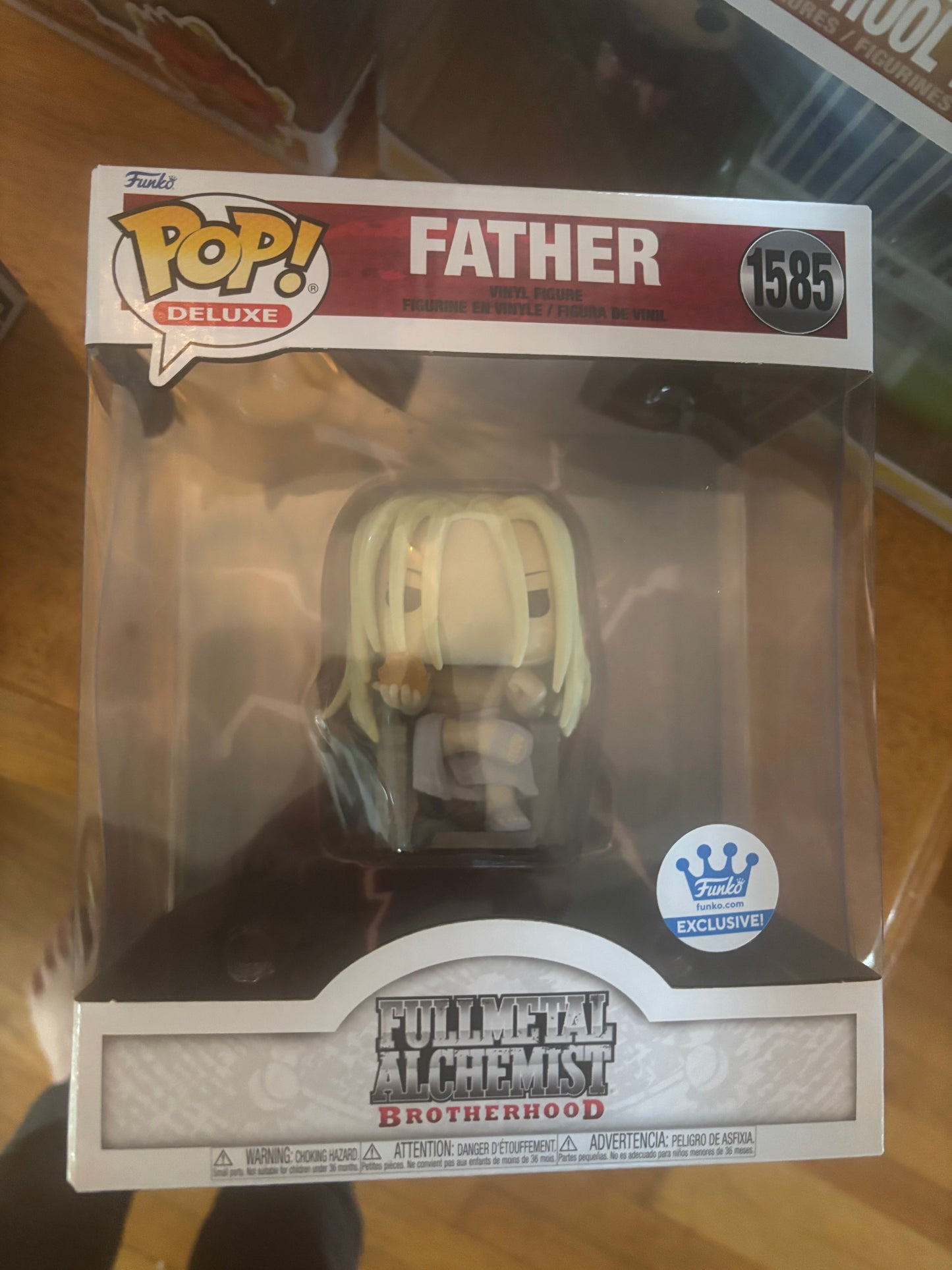 Funko Pop! Fulmetal Alchemist Brotherhood : Father #1585 Funko Store Exclusive