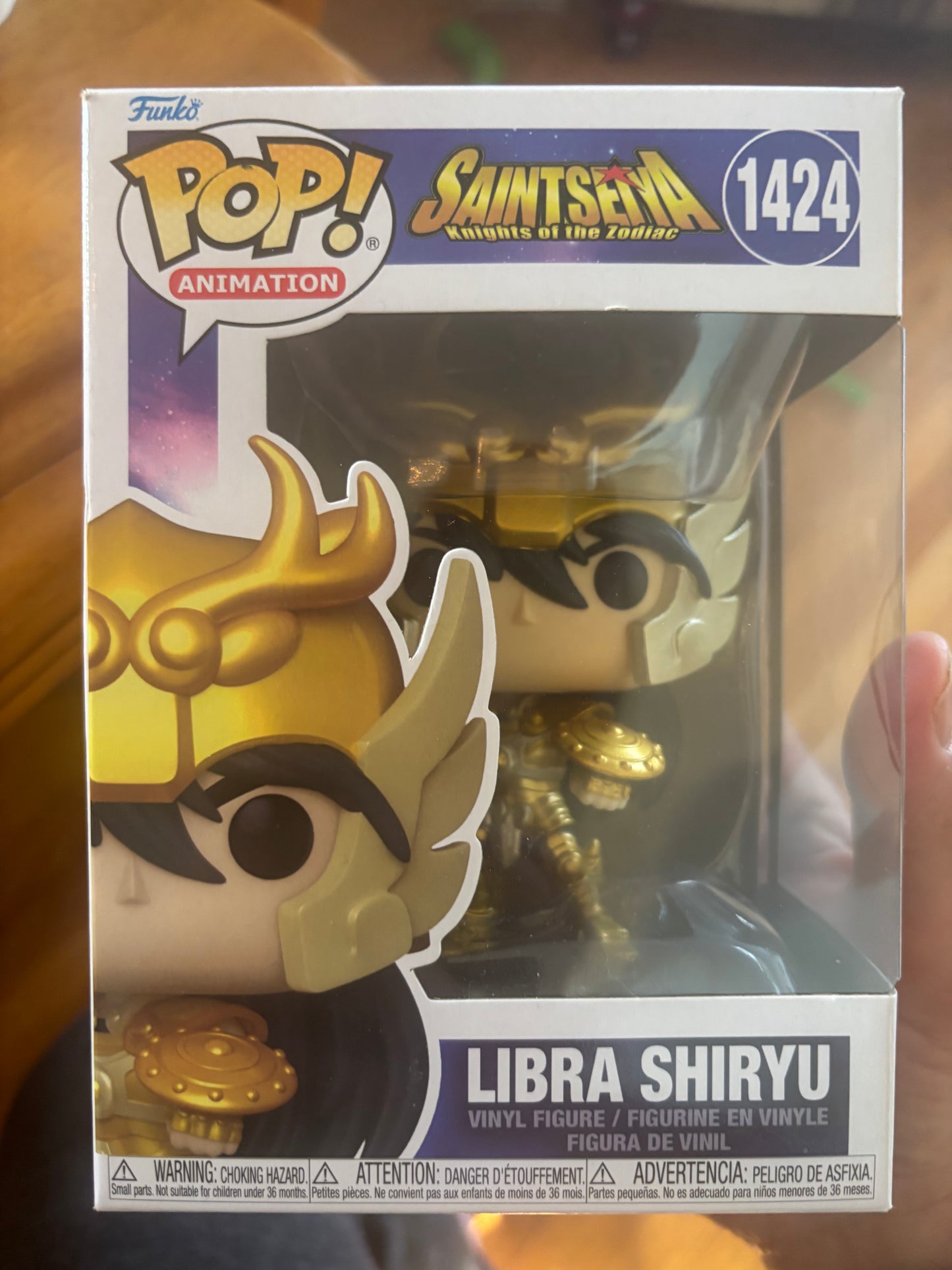 Saint Sieya Knights of the Zodiac Funko Pop : Libra Shiryu #1424