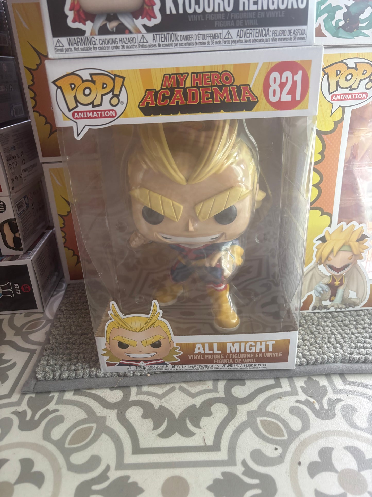 Funko! Pop Animation: My Hero Academia - All Might #821 Deluxe 10 inch