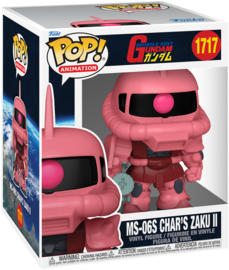 Funko Pop Plus : Animation : Mobile Suit Gundam Wing : Ms-06S Char's Zaku II #1717 deluxe