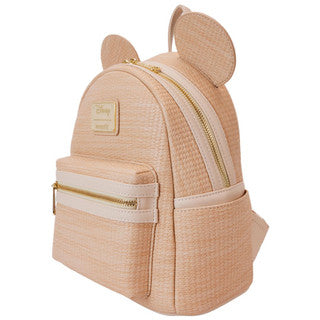 Mickey Mouse Straw Mini Backpack by Loungefly Disney