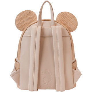 Mickey Mouse Straw Mini Backpack by Loungefly Disney