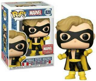 Funko Pop : Marvel : Nomad steve Rogers #820 Marvel Collector Corps Exclusive Captain america