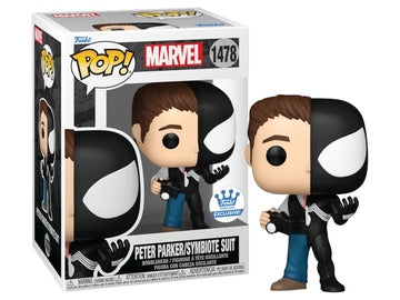 Spider-man Marvel : Peter Parker Symbiote Suit #1478 Funko Exclusive