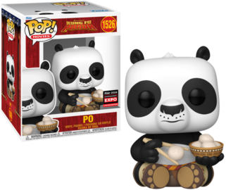 Funko Pop! Kungfu Panda : Po #1526 C2E2 Chicago Expo Exclusive 2024 Deluxe