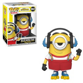 Funko Pop! : Minions the rise of gru : Roller Skating Stuart #902