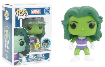 Funko Marvel Pop! She-Hulk #147 Comikaze Exclusive GID