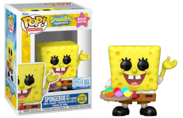 Funko Pop! Nickelodeon : Spongebob Squarepants with pretty patties GID Exclusive #2312