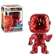 Funko Pop! Marvel Avengers Infinity War : Walmart Exclusive Thanos #289 Red Chrome