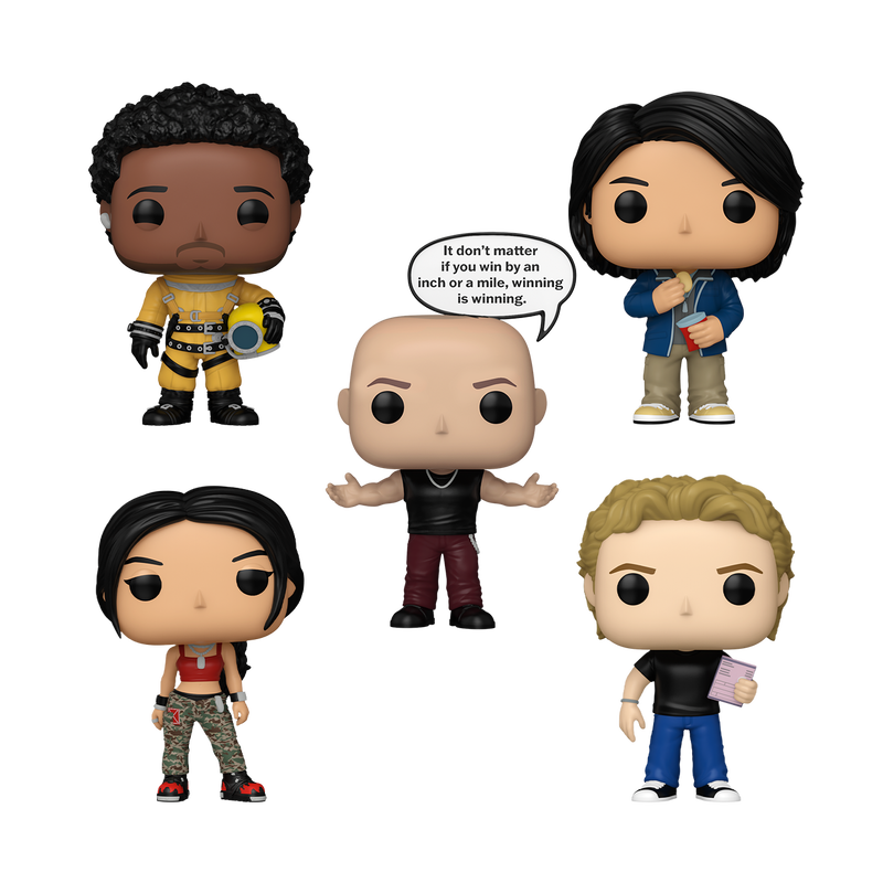 The Fast and the Furious Funko Set