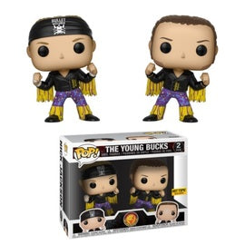 New Japan Pro Wrestling Funko Pop : Young Bucks 2 pack Hot topic exclusive