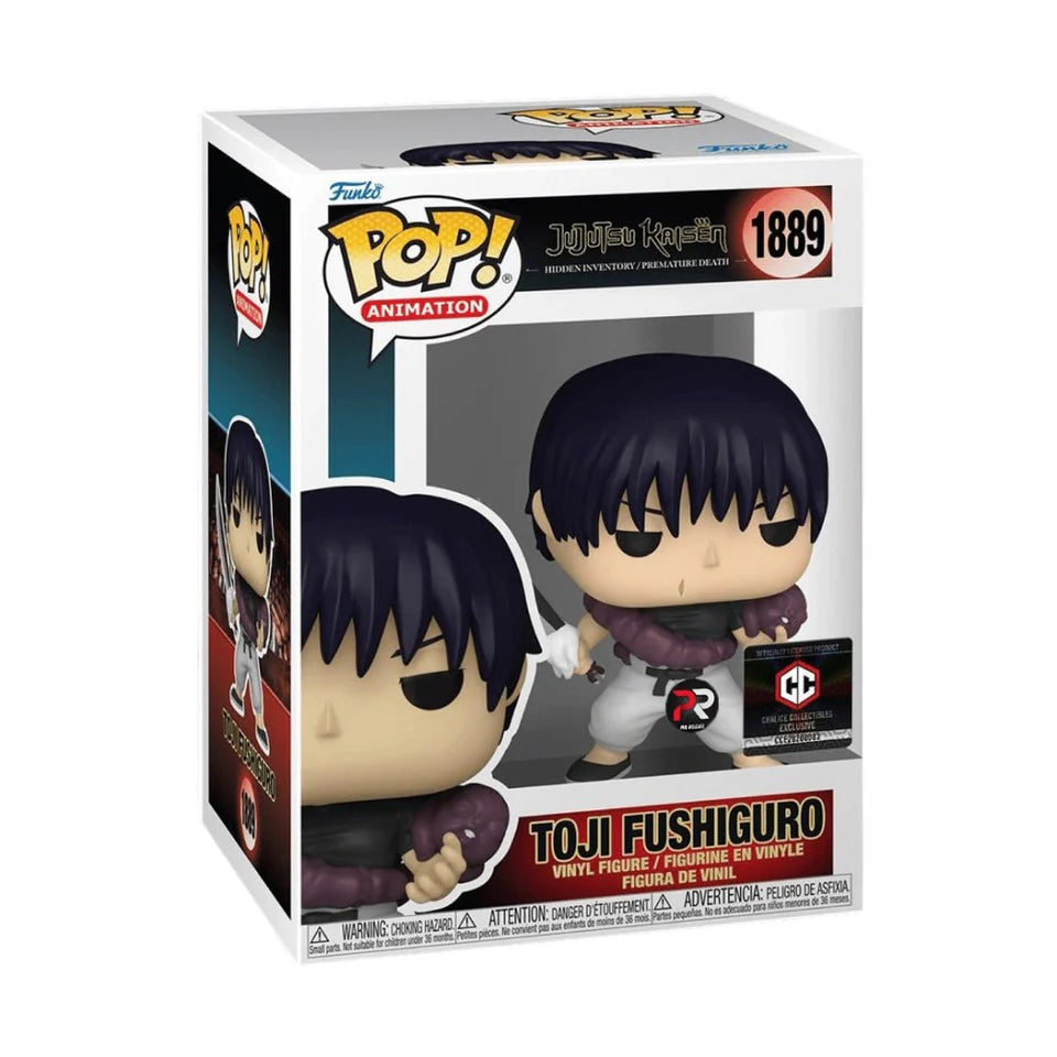 Jujutsu Kaisen Pop! Toji Fushiguro #1889 Chalice Exclusive funko