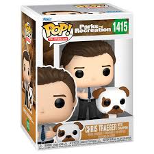 Parks and Recreation Red Funko Pop!  Chris Traeger with Champion #1415