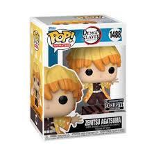 Funko Pop! Anime: Demon Slayer - Zenitsu Agatsuma #1488 Entertainment Earth Exclusive