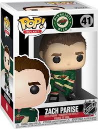 Nhl Funko Pop:  Zach Parise #41 Minnesota Wild
