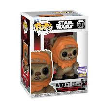 Funko Pop Star Wars Shared 2023 Wicket with slingshot #631