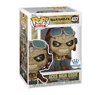 Music Iron Maiden Pop! Aces high eddie #437 Funko Store Exclusive
