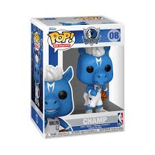 NBA Mascots Pop!  Champ #08 Dallas Mavericks