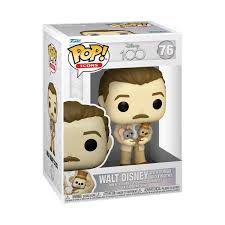 Disney Funko Pop! Walt Disney with Dumbo & TImothy Plush #76