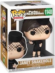 Parks and Recreation Red Funko Pop!  Janet Snakehole #1148