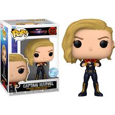 Funko Pop : Marvel : the Marvels : Captain Marvel #1257 Shared Exclusive