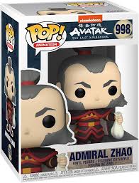 Avatar the last Air Bender Nickelodeon Funko Pop! Admiral Zhao #998