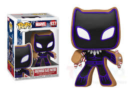Funko Christmas Pop!  Marvel : Gingerbread Black panther #937