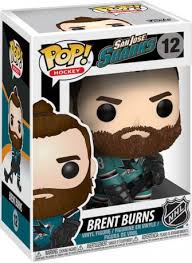 Nhl Funko Pop: Brent Burns #12 San Jose Sharks