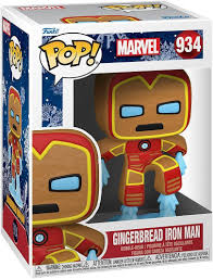 Funko Christmas Pop!  Marvel : Gingerbread Iron Man #934