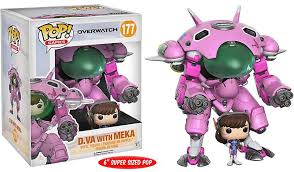 Funko Pop! Overwatch : D. Va With Meka Deluxe #177