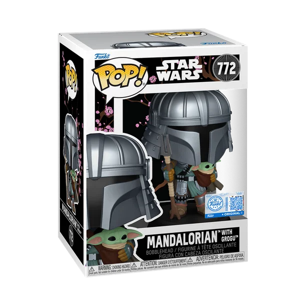 Star Wars Pop! Star Wars Pop! The Mandalorian with grogu #772 Exclusive