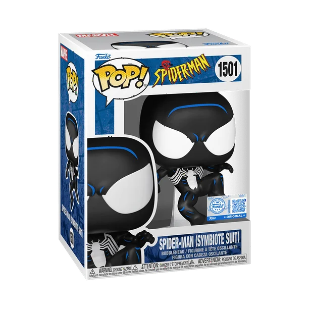 Funko pop : Spider-Man : the animated Series : Spiderman Symbiote Suit #1501 Exclusive