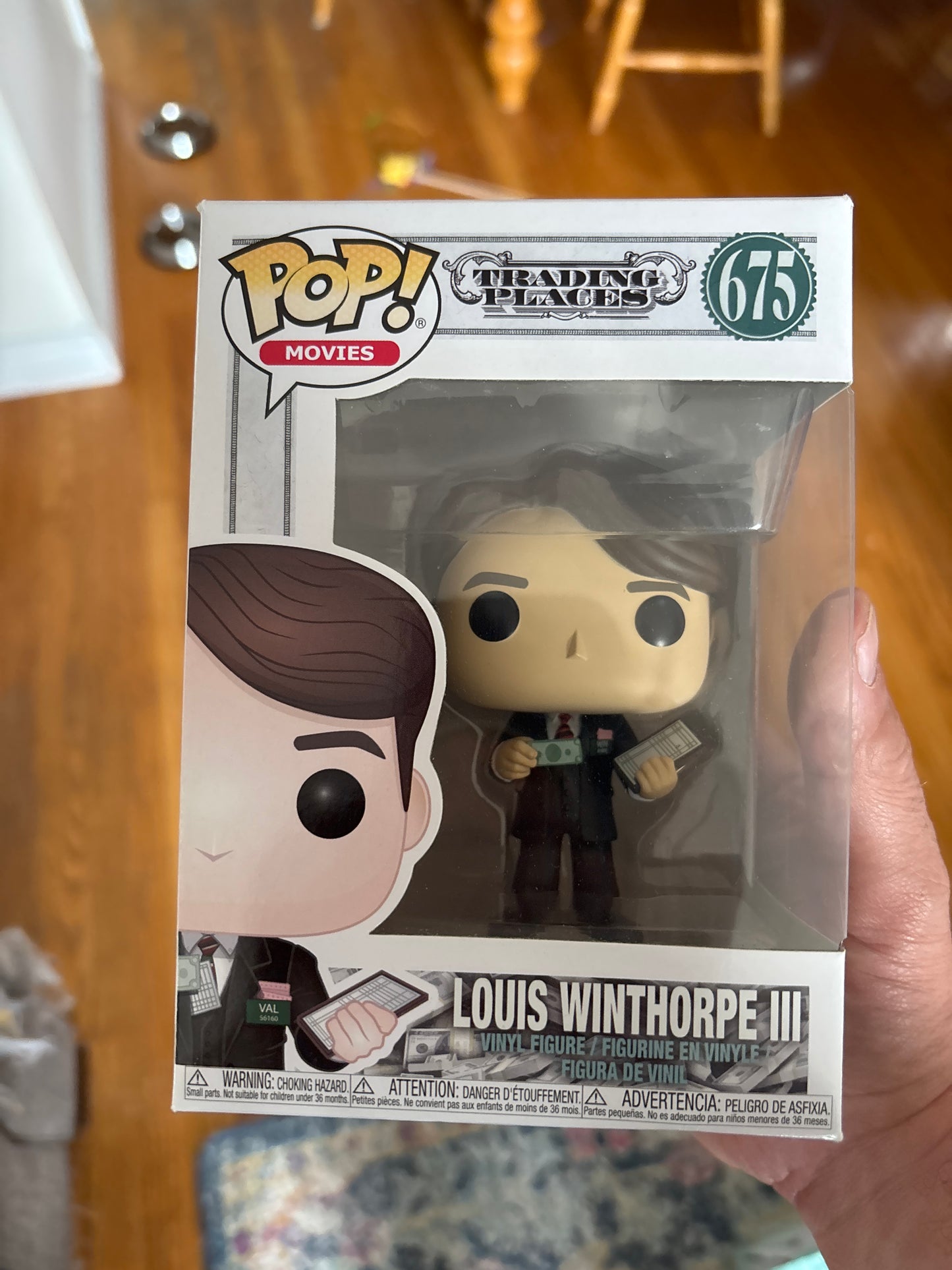 Funko Pop! Trading Places : Louis Winthorpe III #675