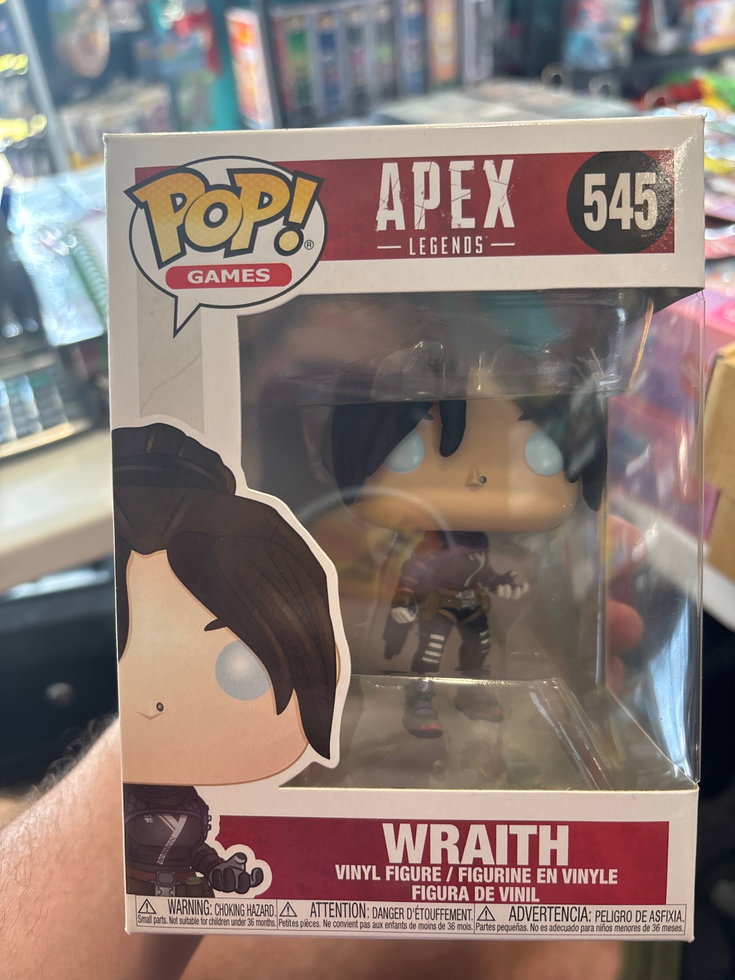Funko Pop : Video Games: Apex : wraith #545