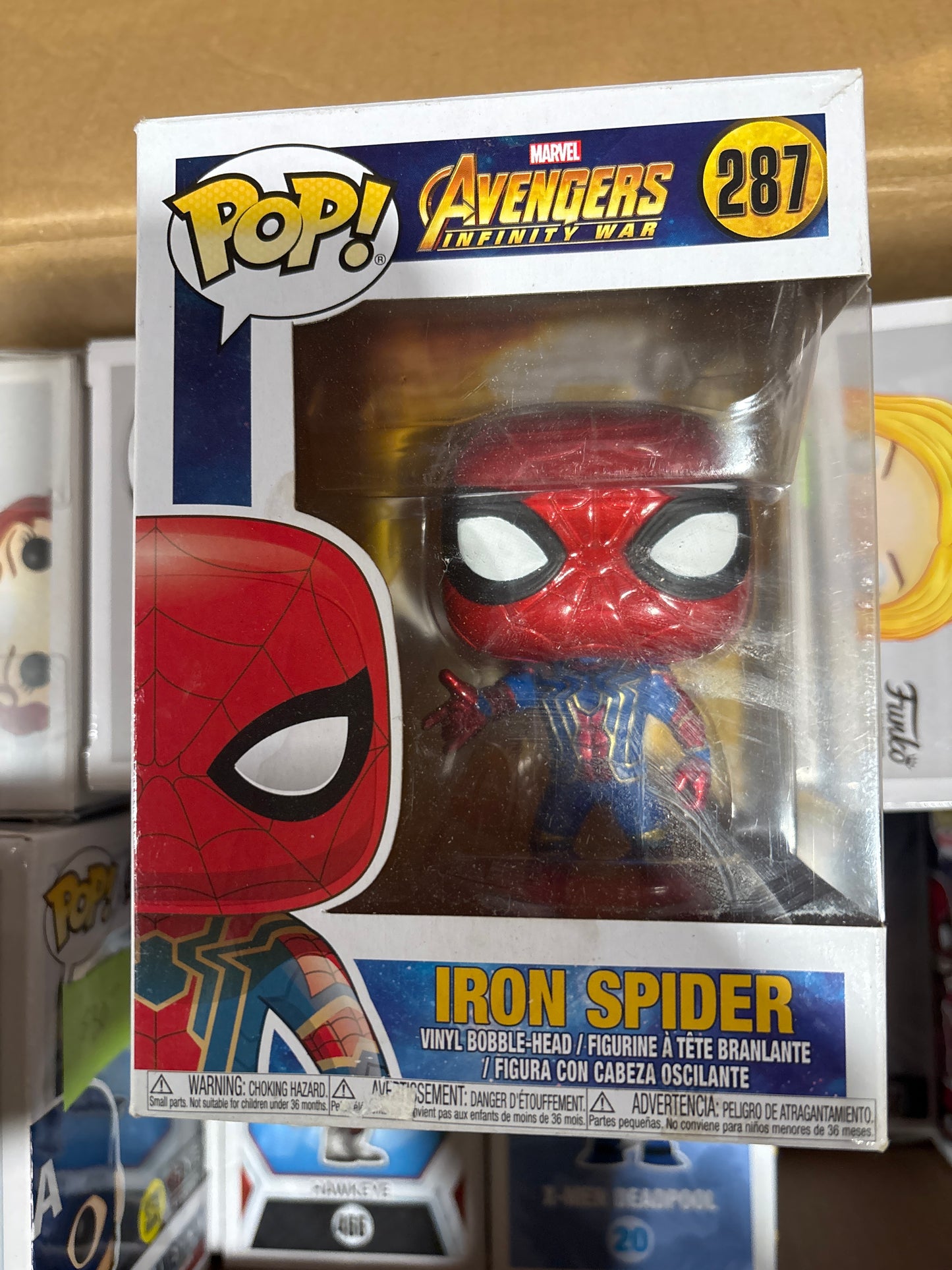 Marvel Pop! Avengers Infinity war : Iron Spider Spider-man #287