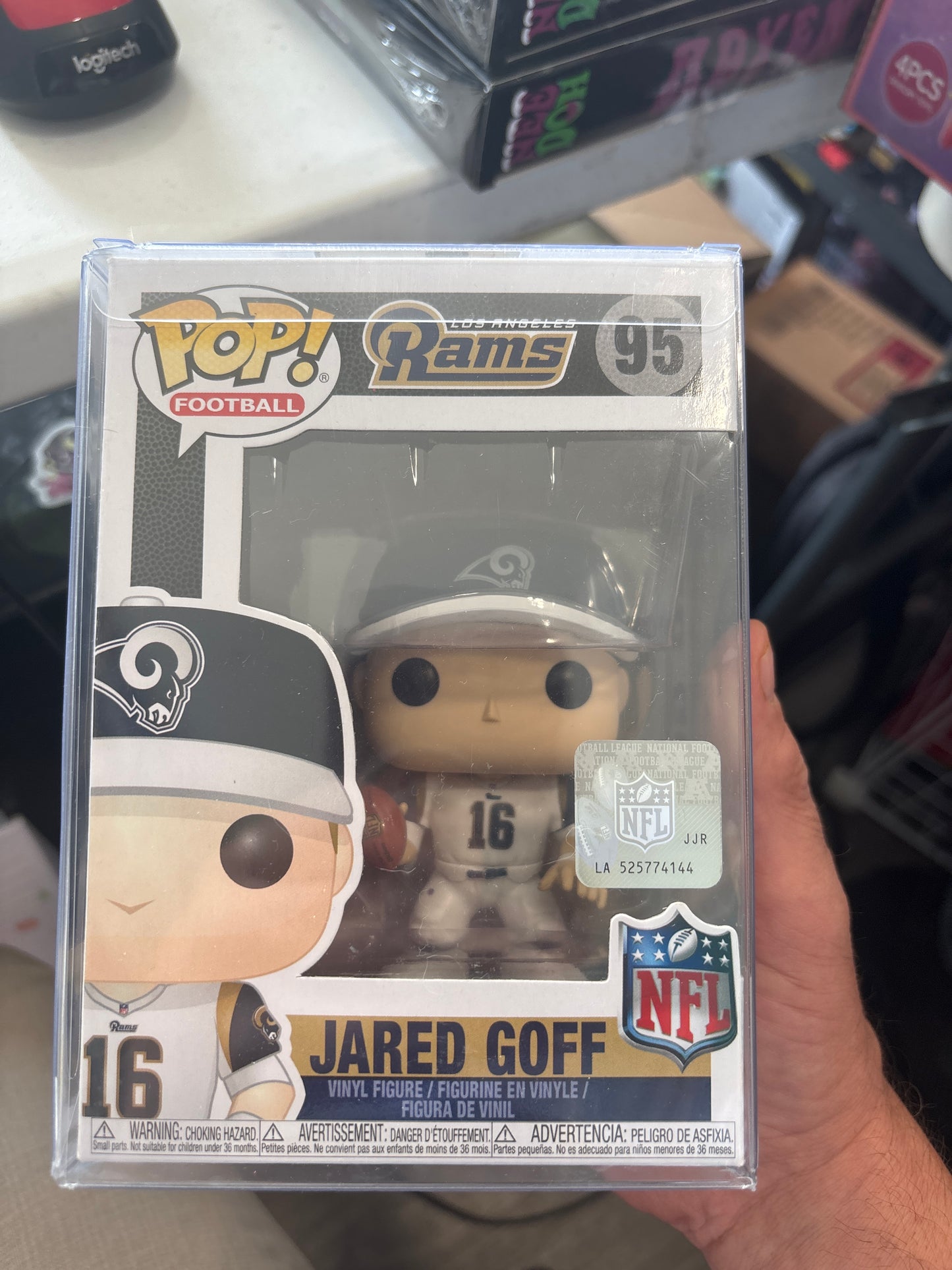 NFL Jared Goff #95 Los Angeles Rams la