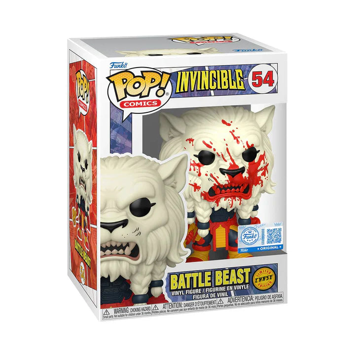 Invincible Funko pop : Battle Beast Exclusive #54 Chase bloody