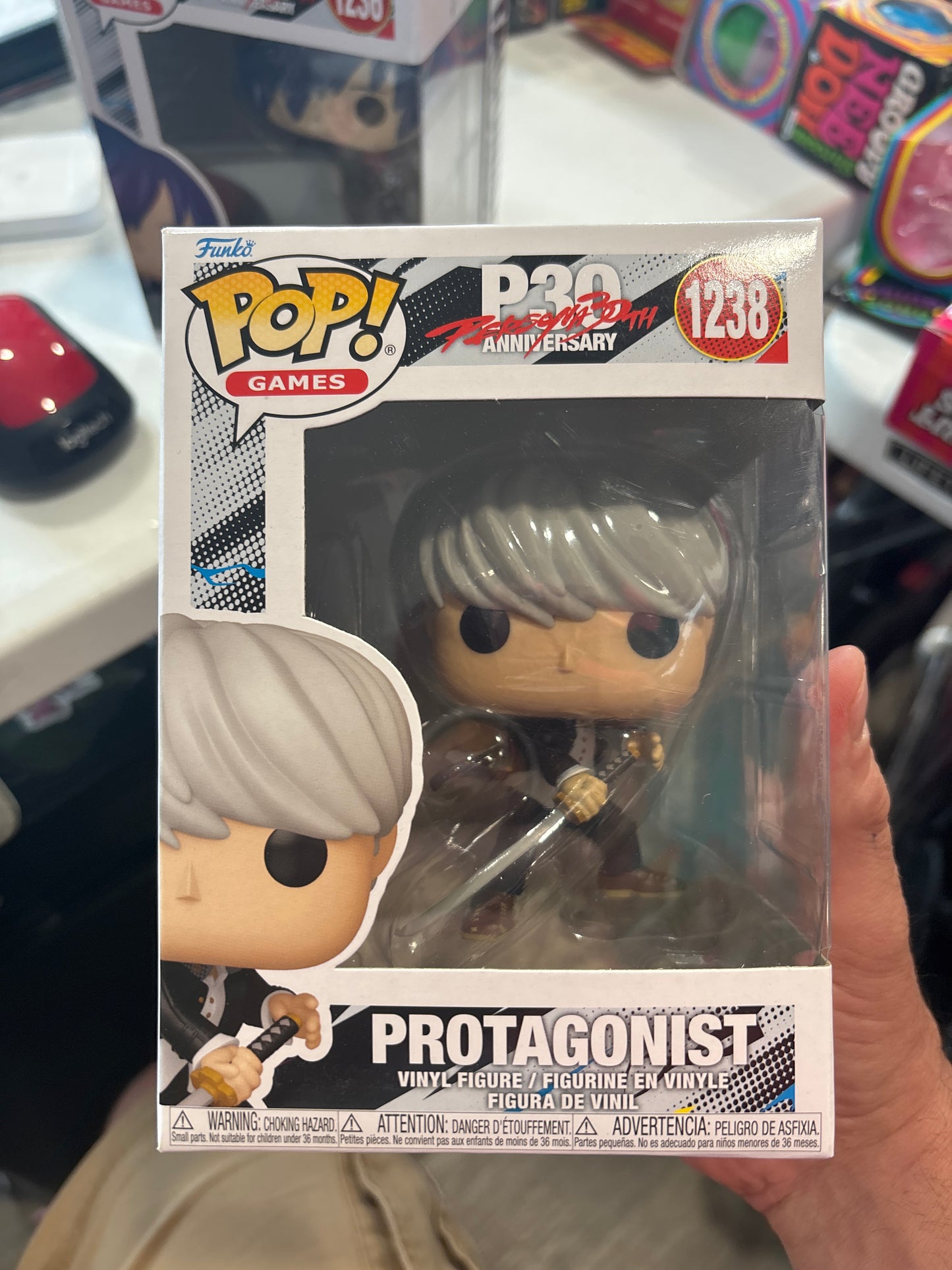 Funko Pop : Persona p30 anniversary : Protagonist #1238