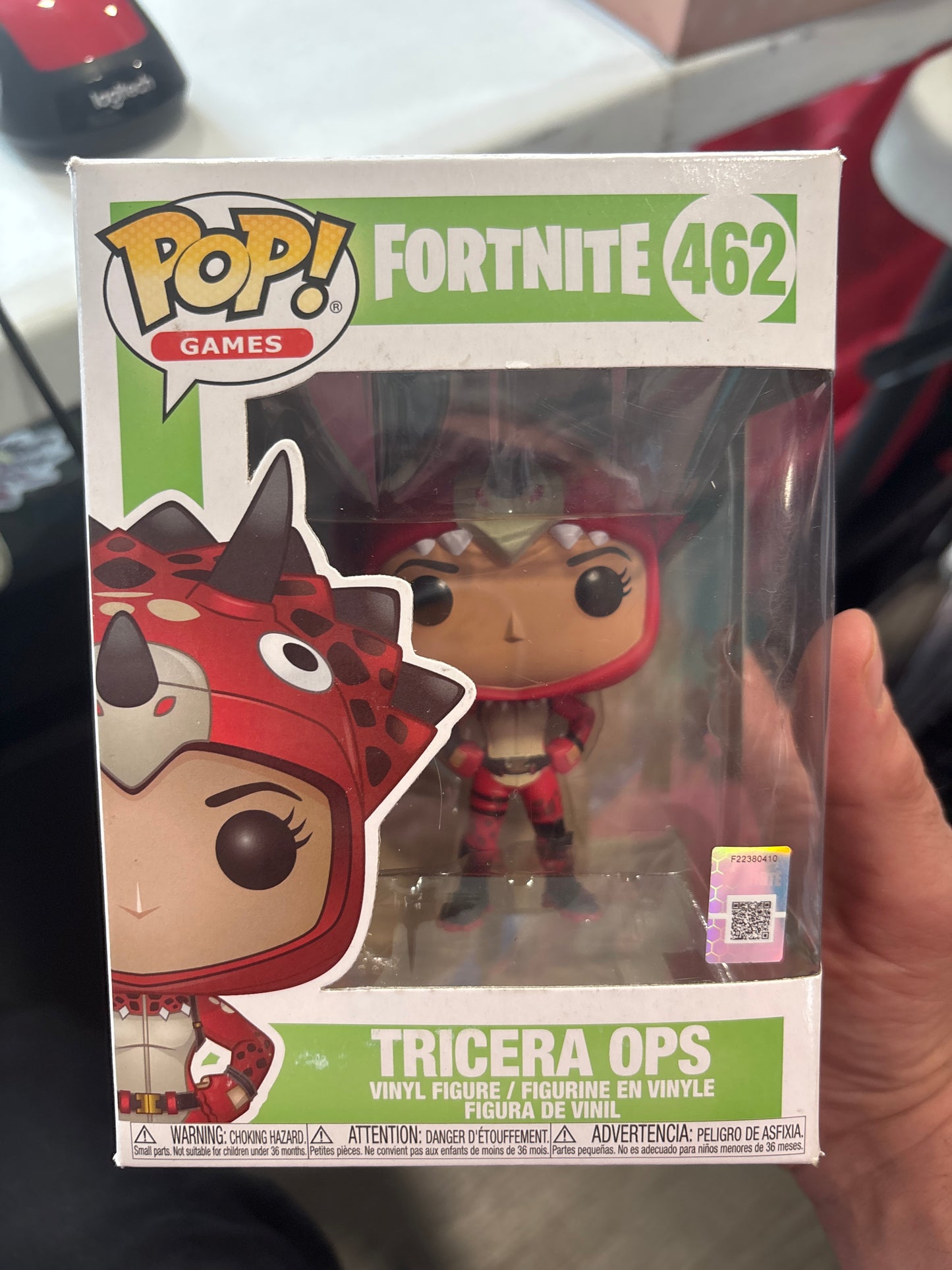 Funko Pop : Video Games : Fortnite : Tricera Ops #462