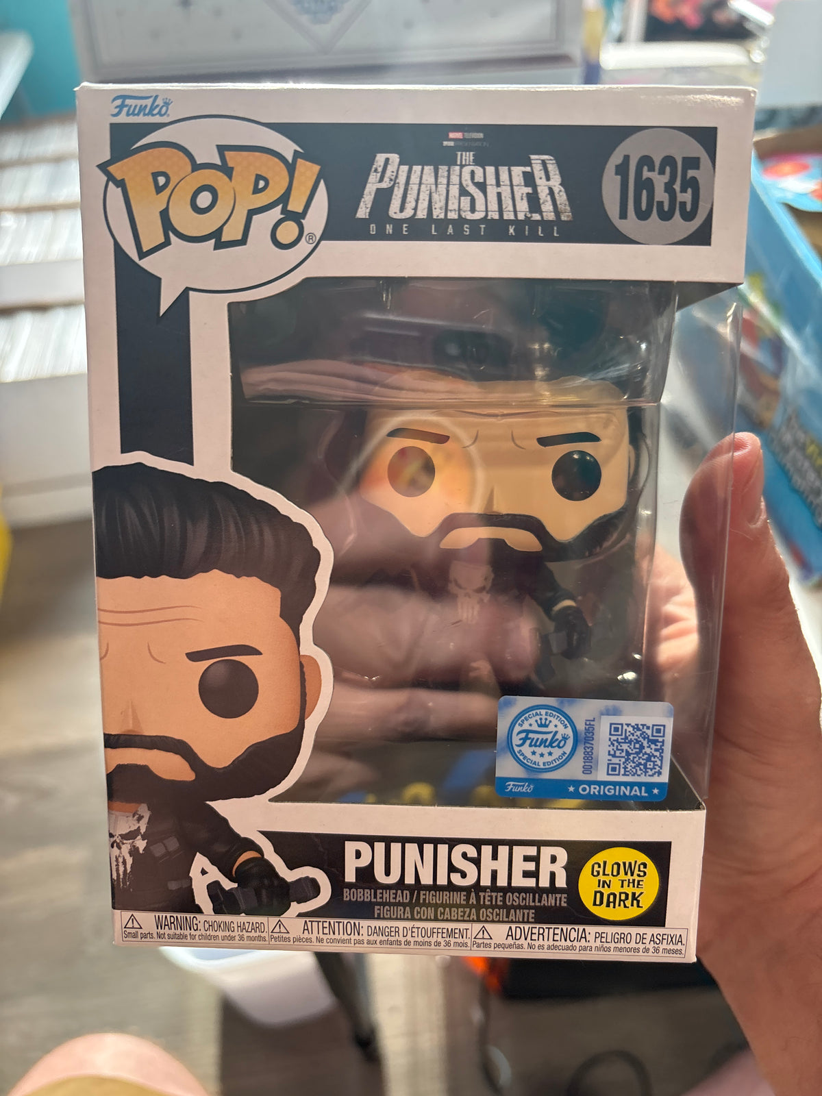 Marvel Funko Pop! Punisher Gid one last kill #1635 entertainment earth exclusive