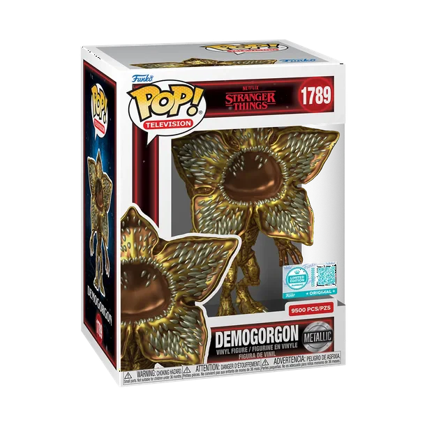 Stranger Things Pop! Funko POP! Demogorgon Metallic L.E. 9500 - Limited Edition Supreme
