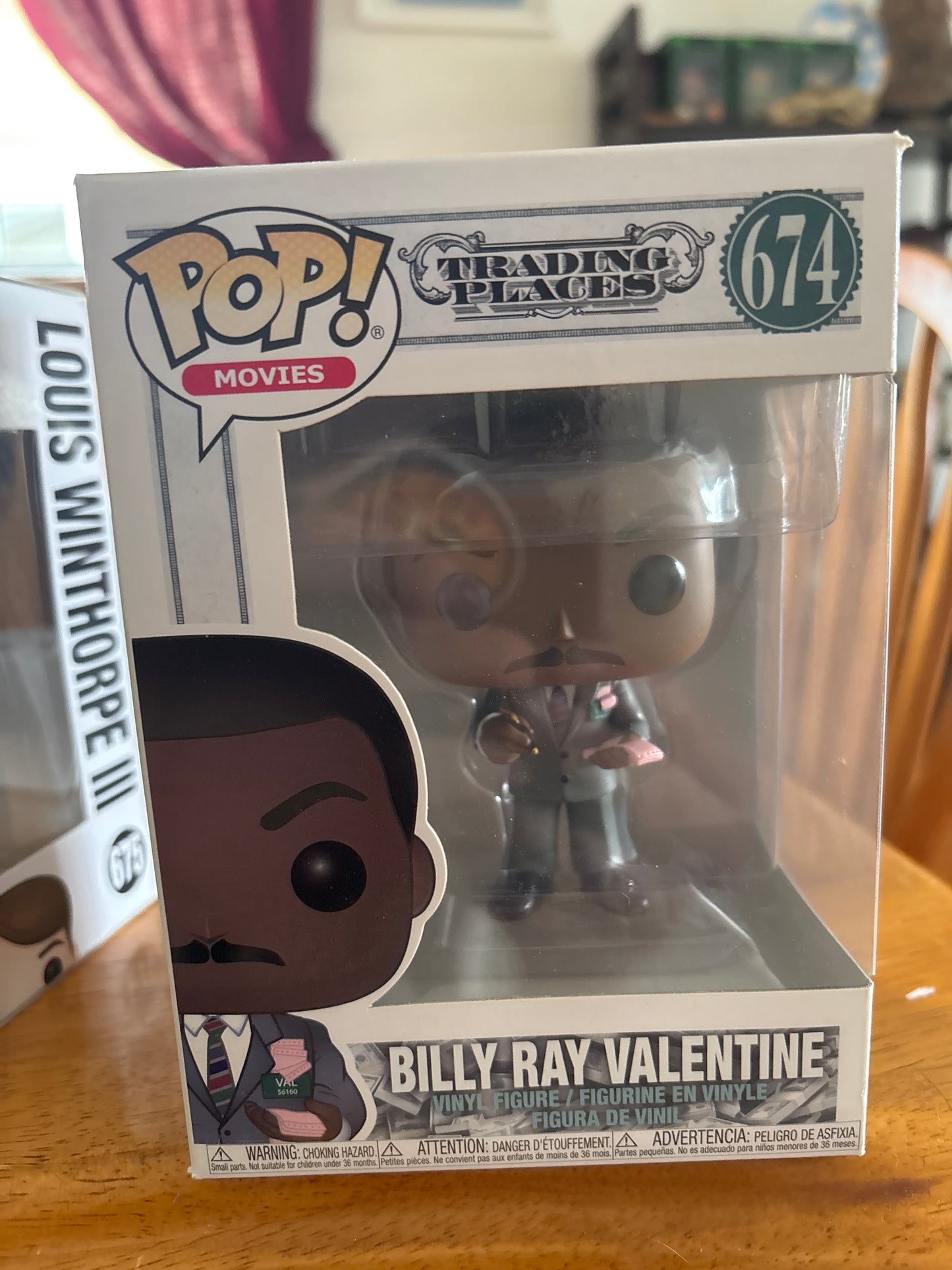 Funko Pop! Trading Places : Billy Ray Valentine #674