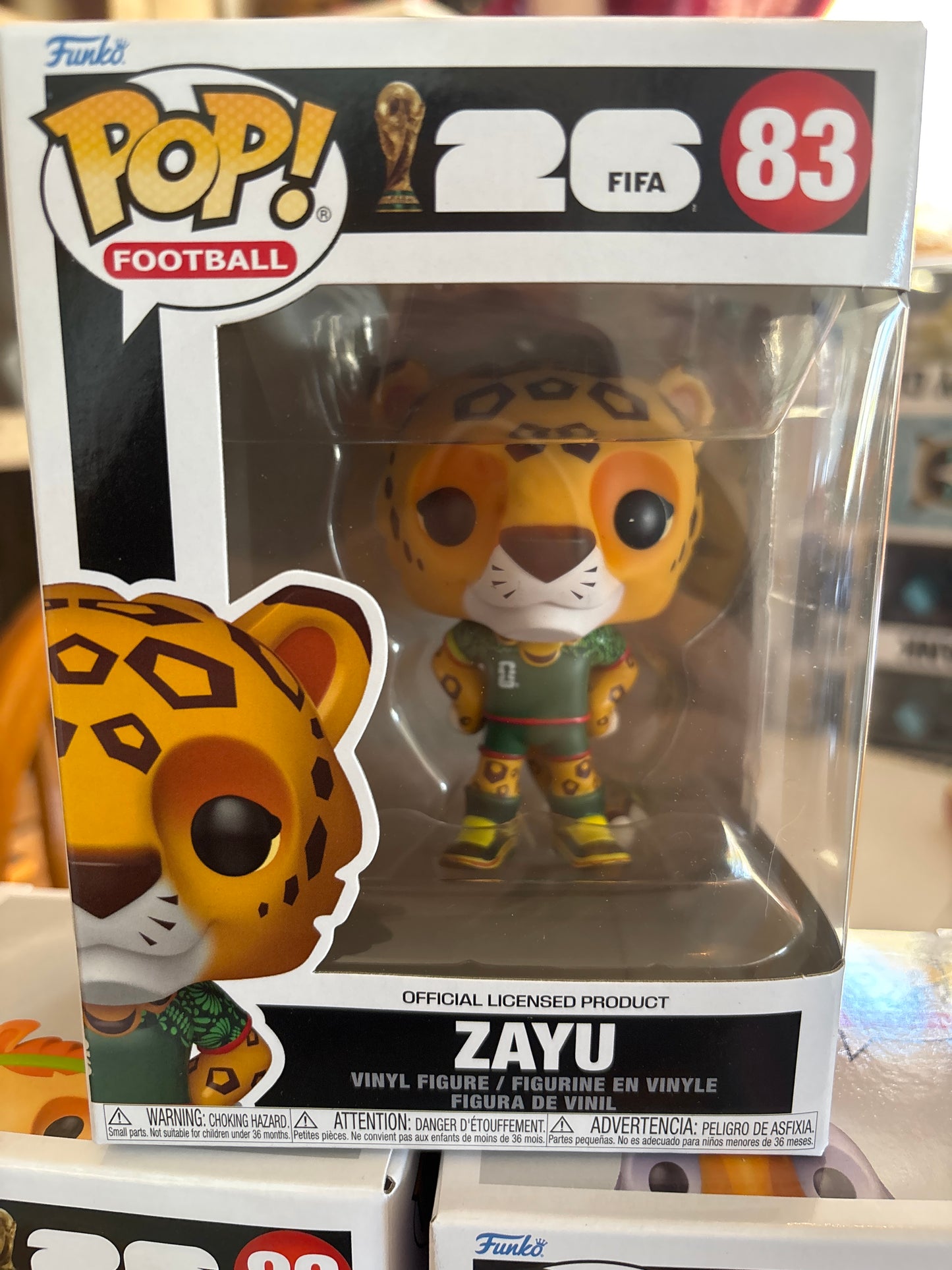 Soccer World Cup Mascots Pop! FIFA Pop! Zayu #83 Mexico