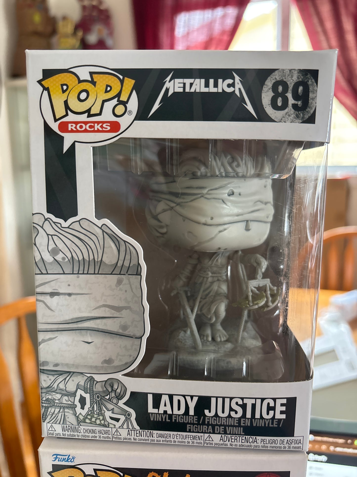 Music Funko Pop! Metallica : Lady Justice #89