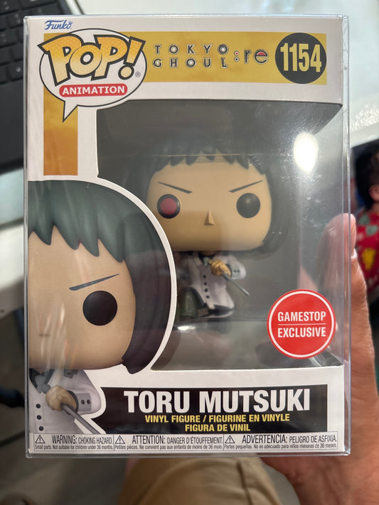 Funko Pop! Animation: Tokyo Ghoul :  Toru Mutsuki #1154 Gamestop Exclusive